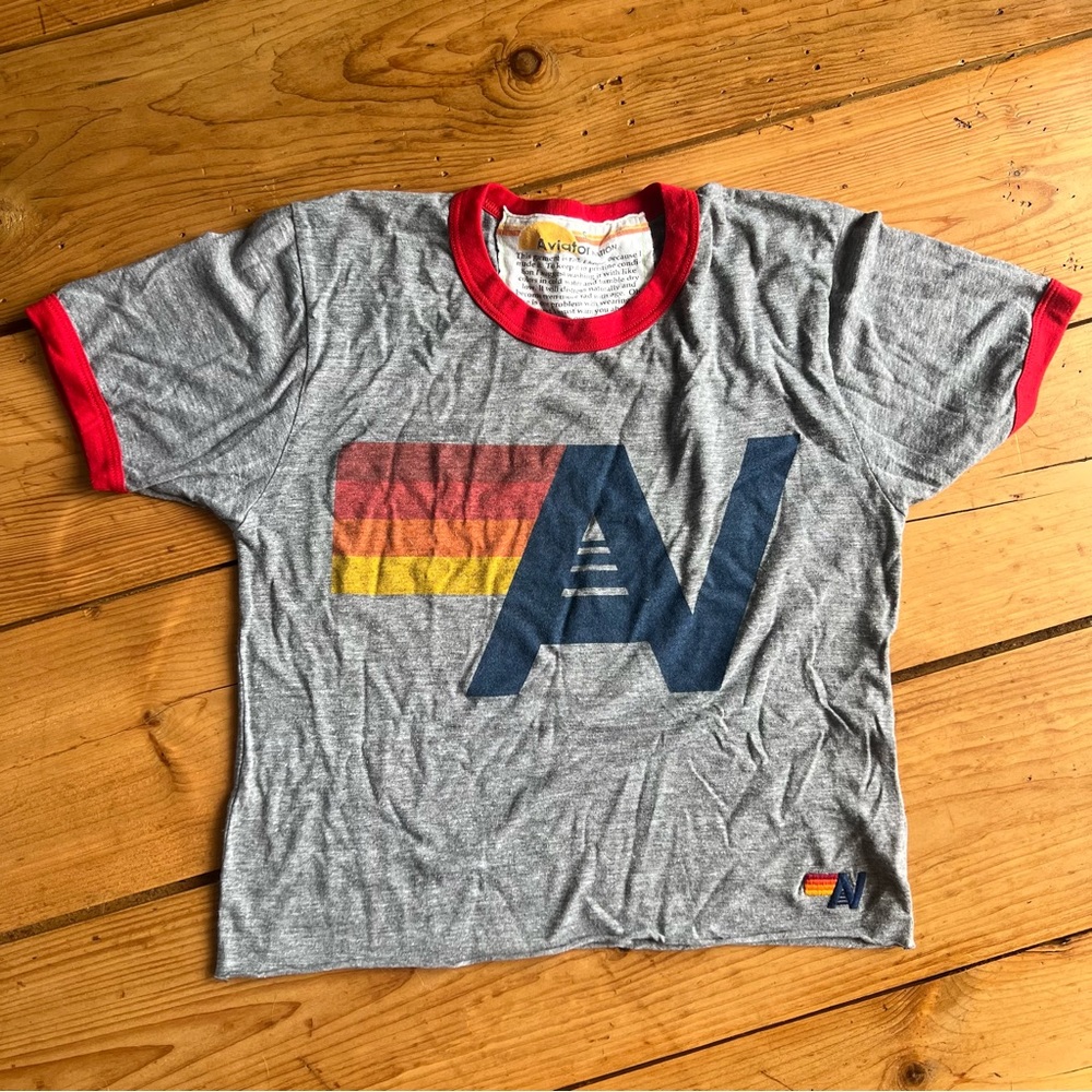 Aviator Nation Logo Tee Size S